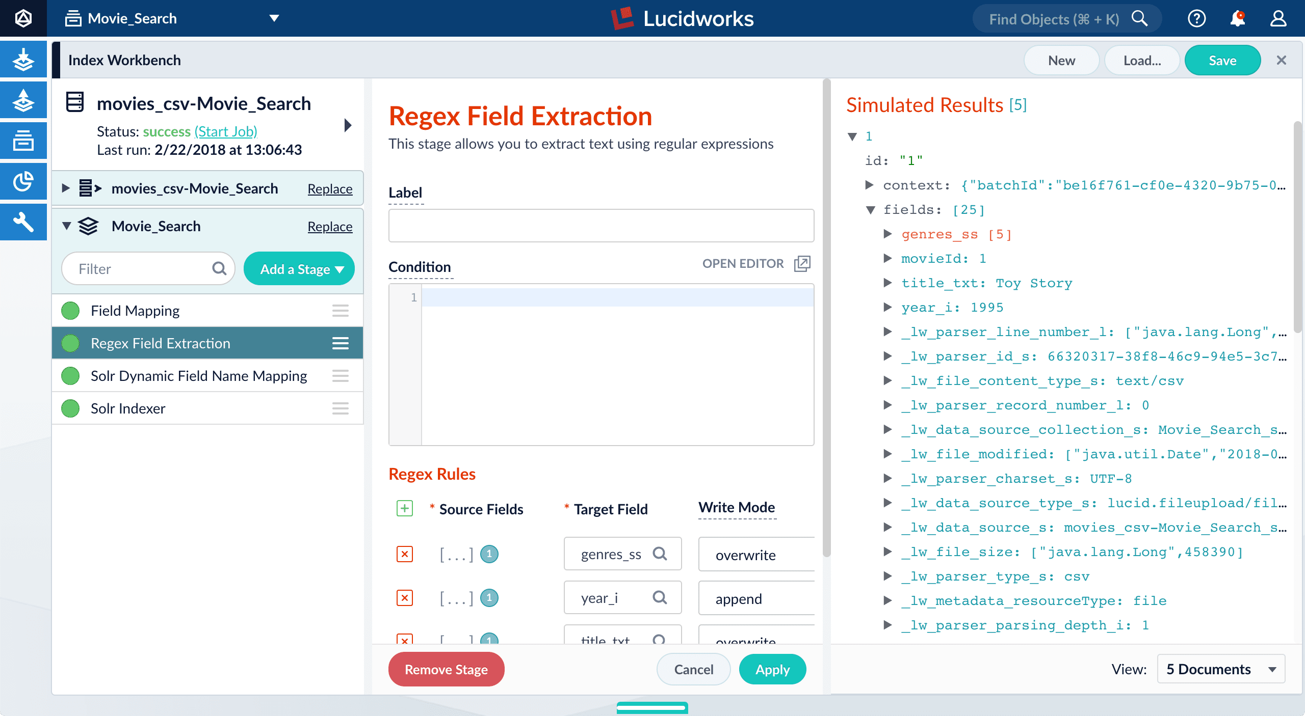 Index Workbench