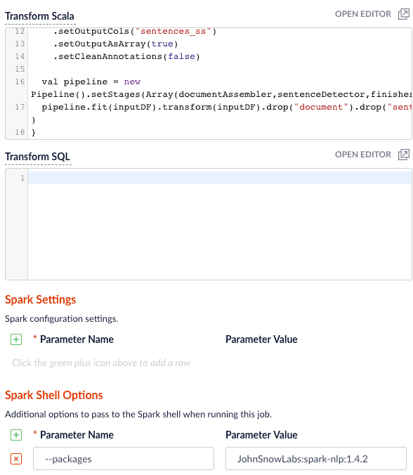 NLP during indexing