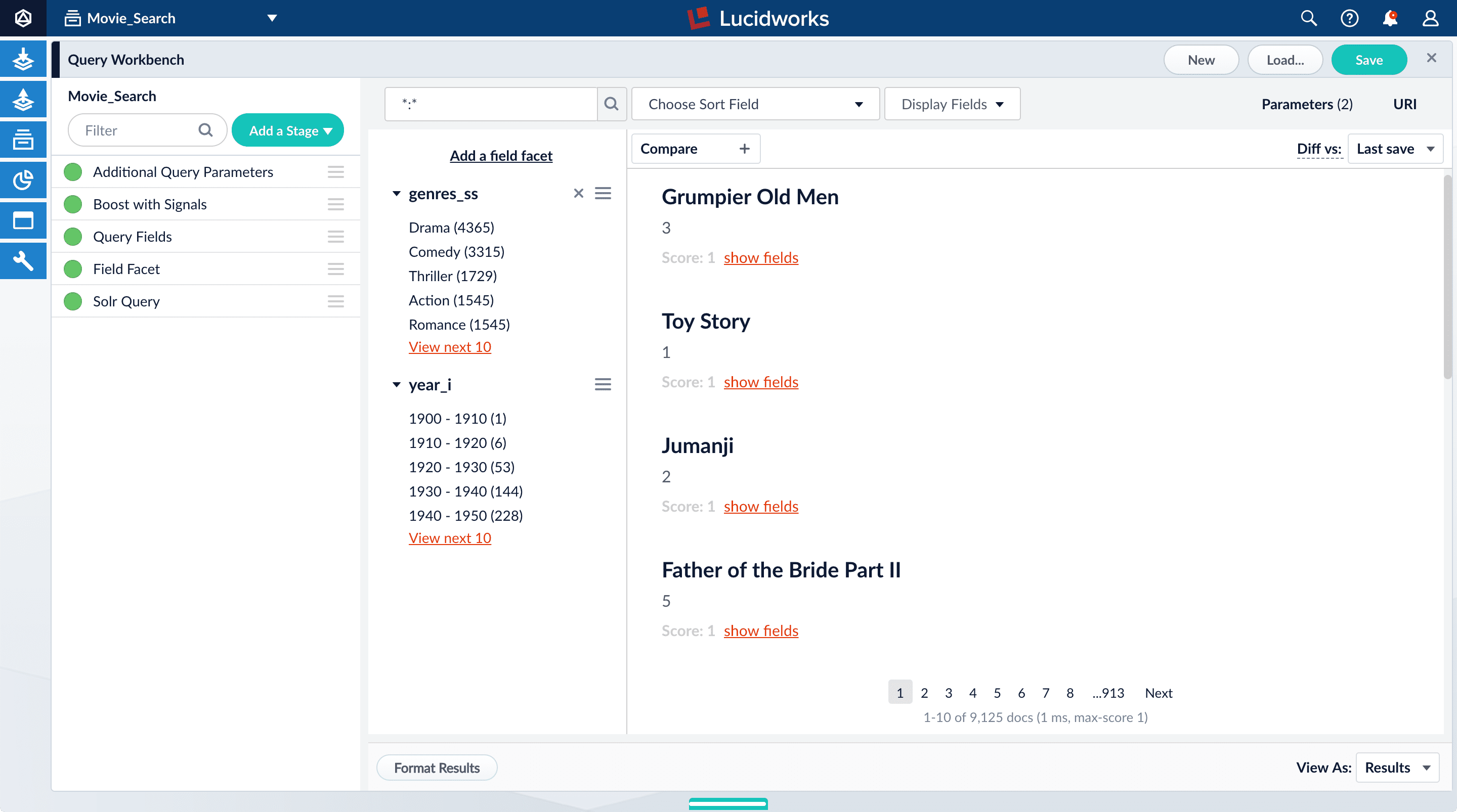 Query Workbench before starting Part 4 of the Getting Started tutorial