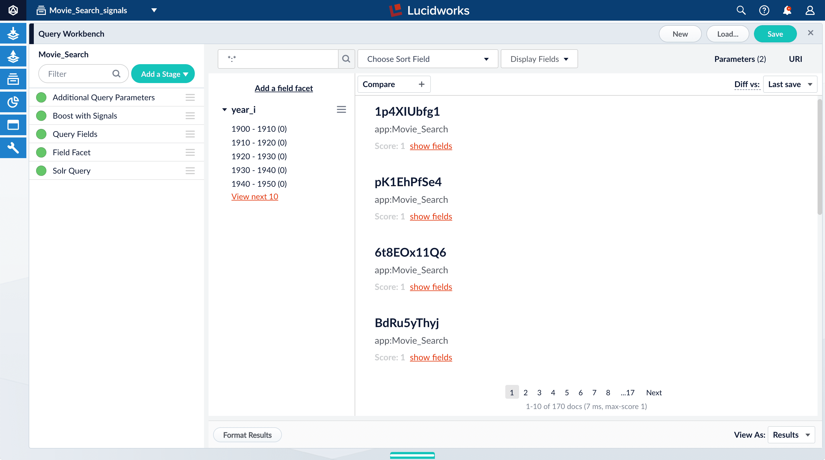 Signal data