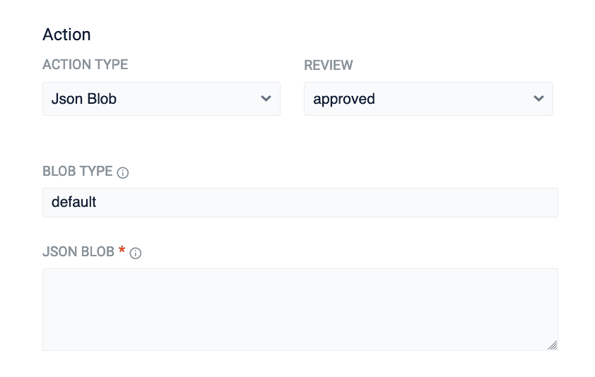 JSON Blob Rule Type