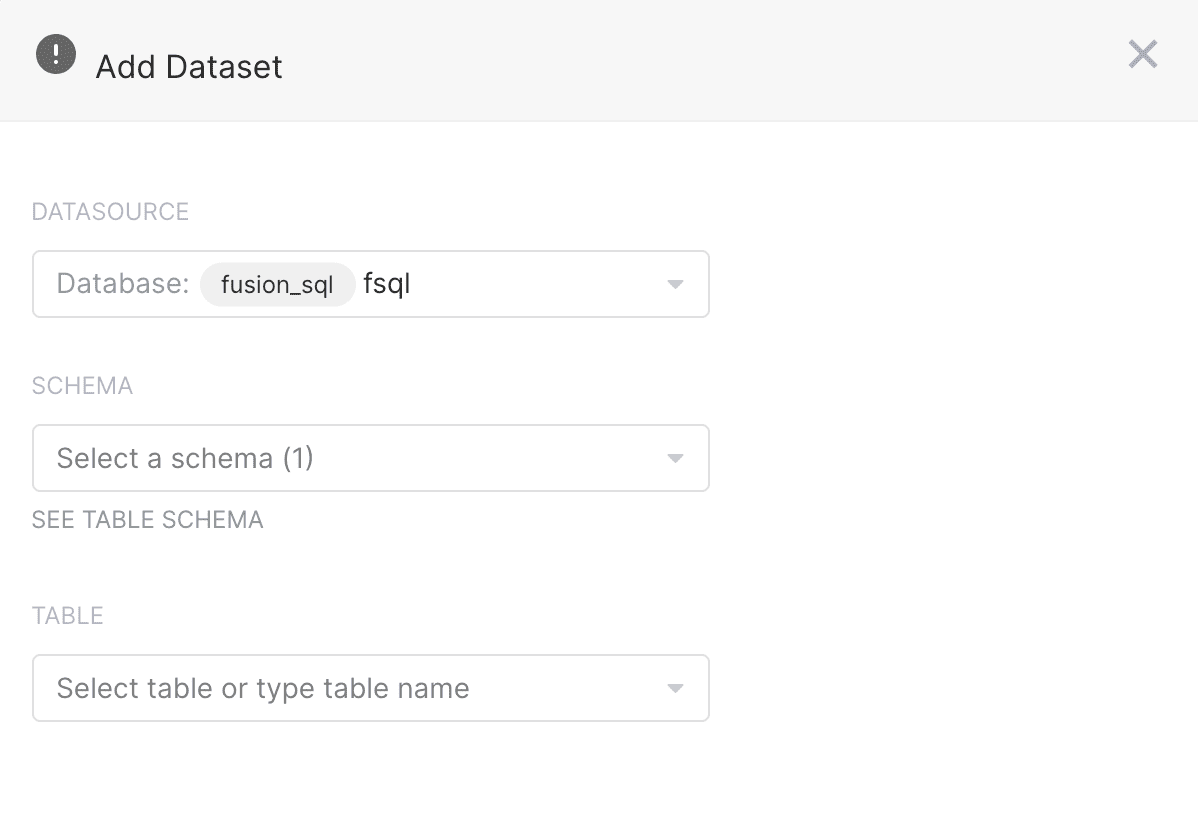 Import Table Definition