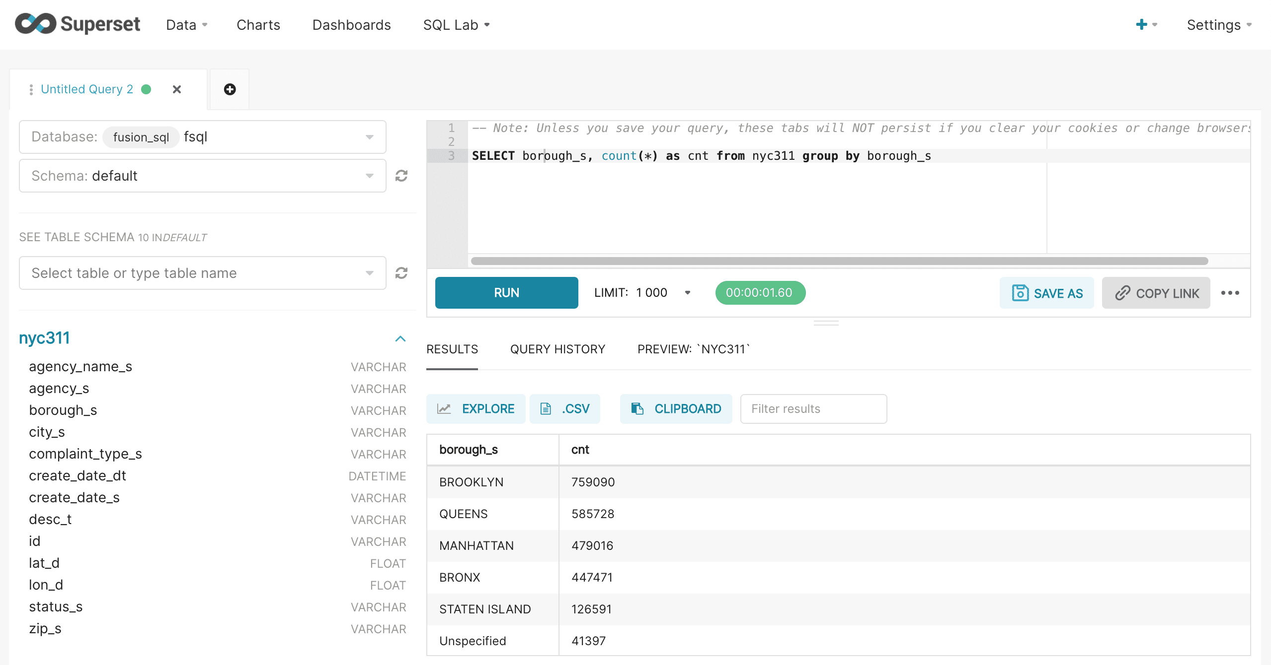 SQL Lab