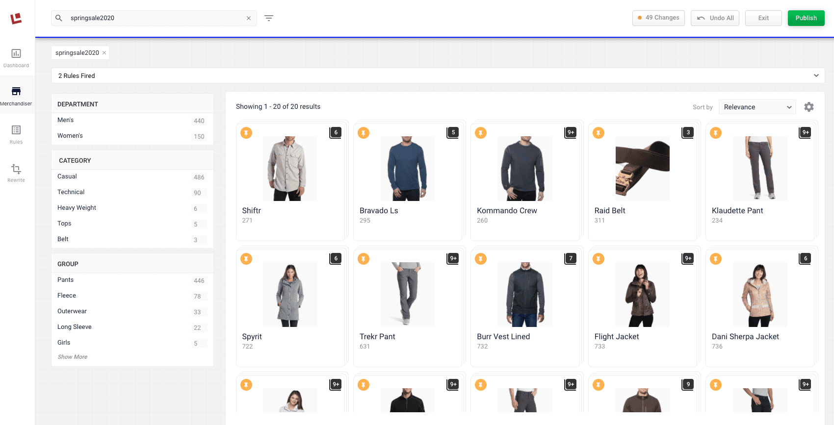 Merchandising Zero Results 03